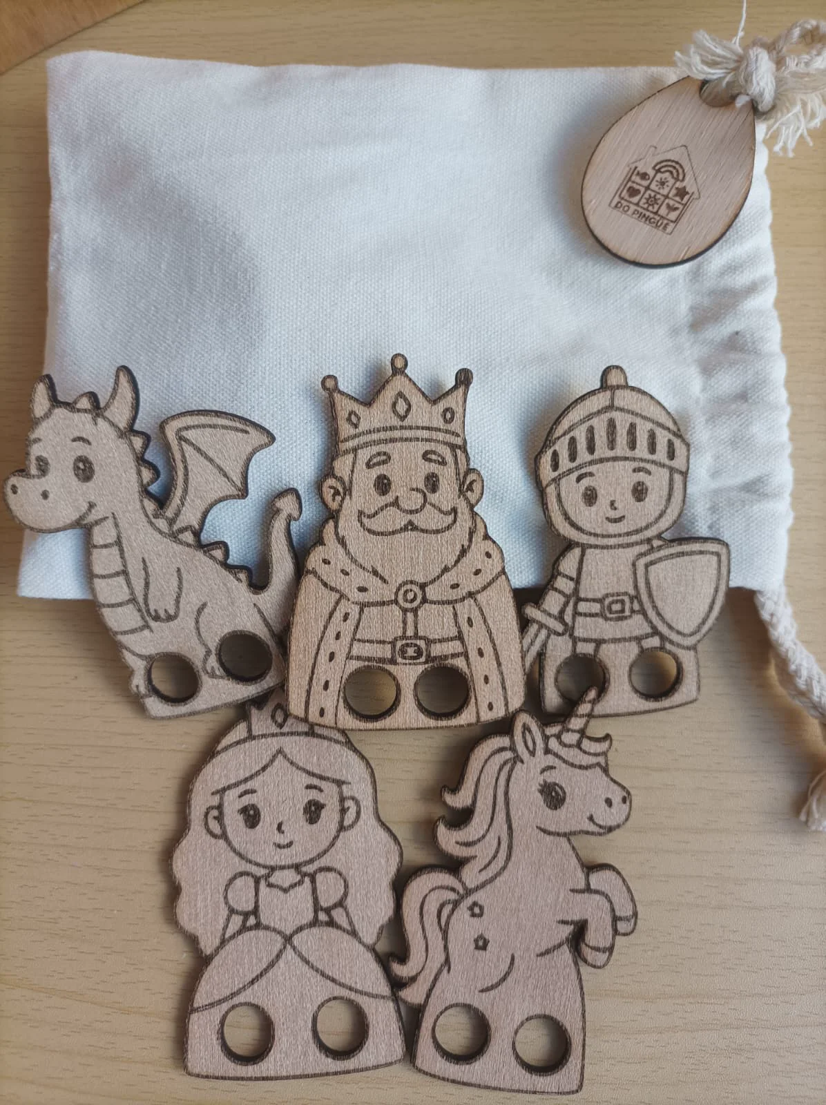 Set de Titeres de Dedo